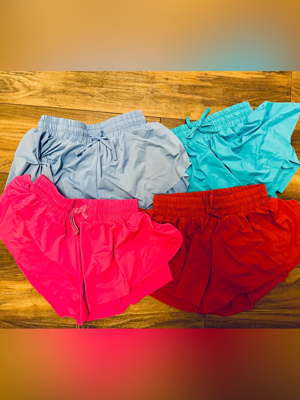 Suzette Collection Girls Fly Away Bright shorts (4) size XL (size 16)